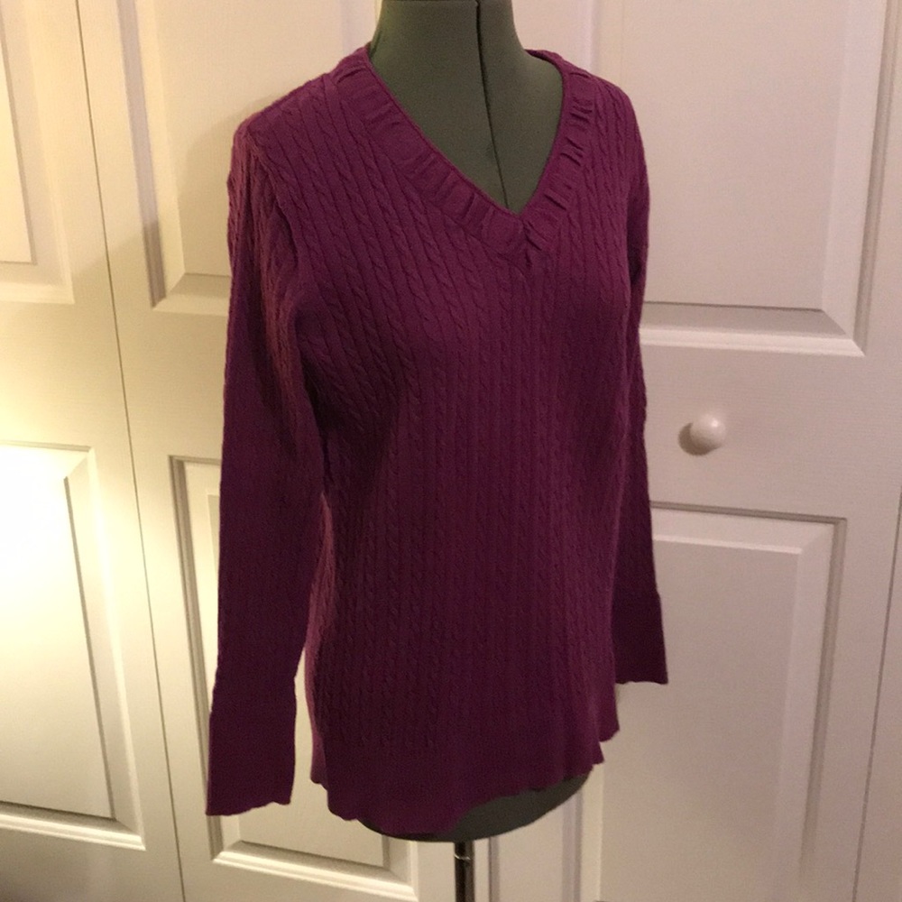 Eddie Bauer ladies sweater